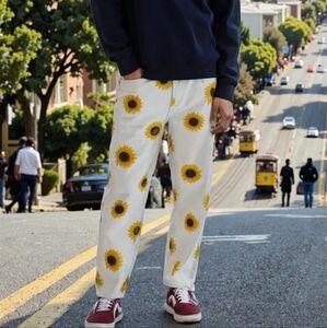 Urban Outfitters BDG Bow Fit Sunflower Jean Denim Pants